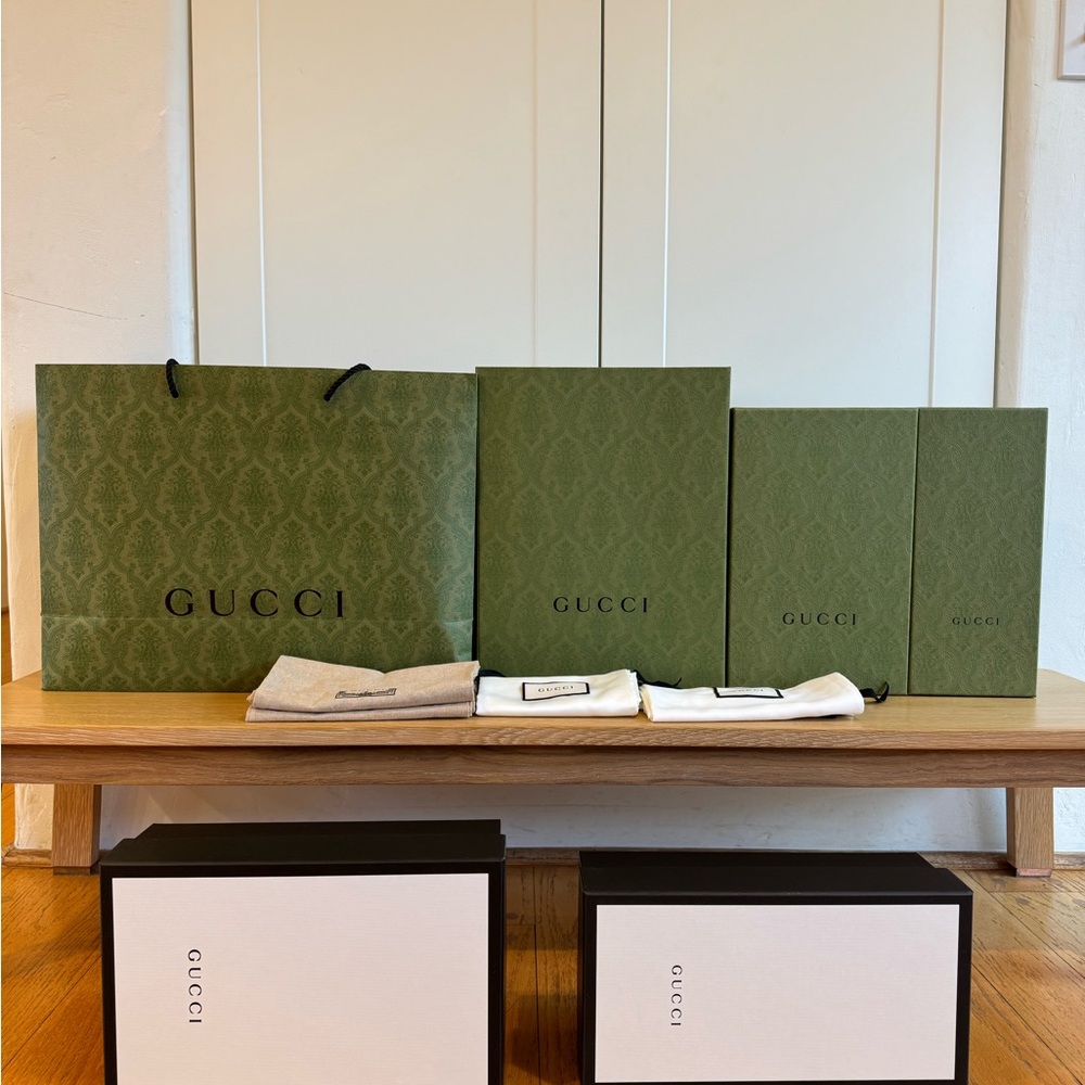 Gucci Green Gift Packaging Set